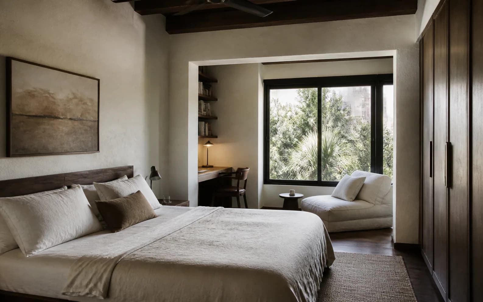 Bandra Loft furnished bedroom