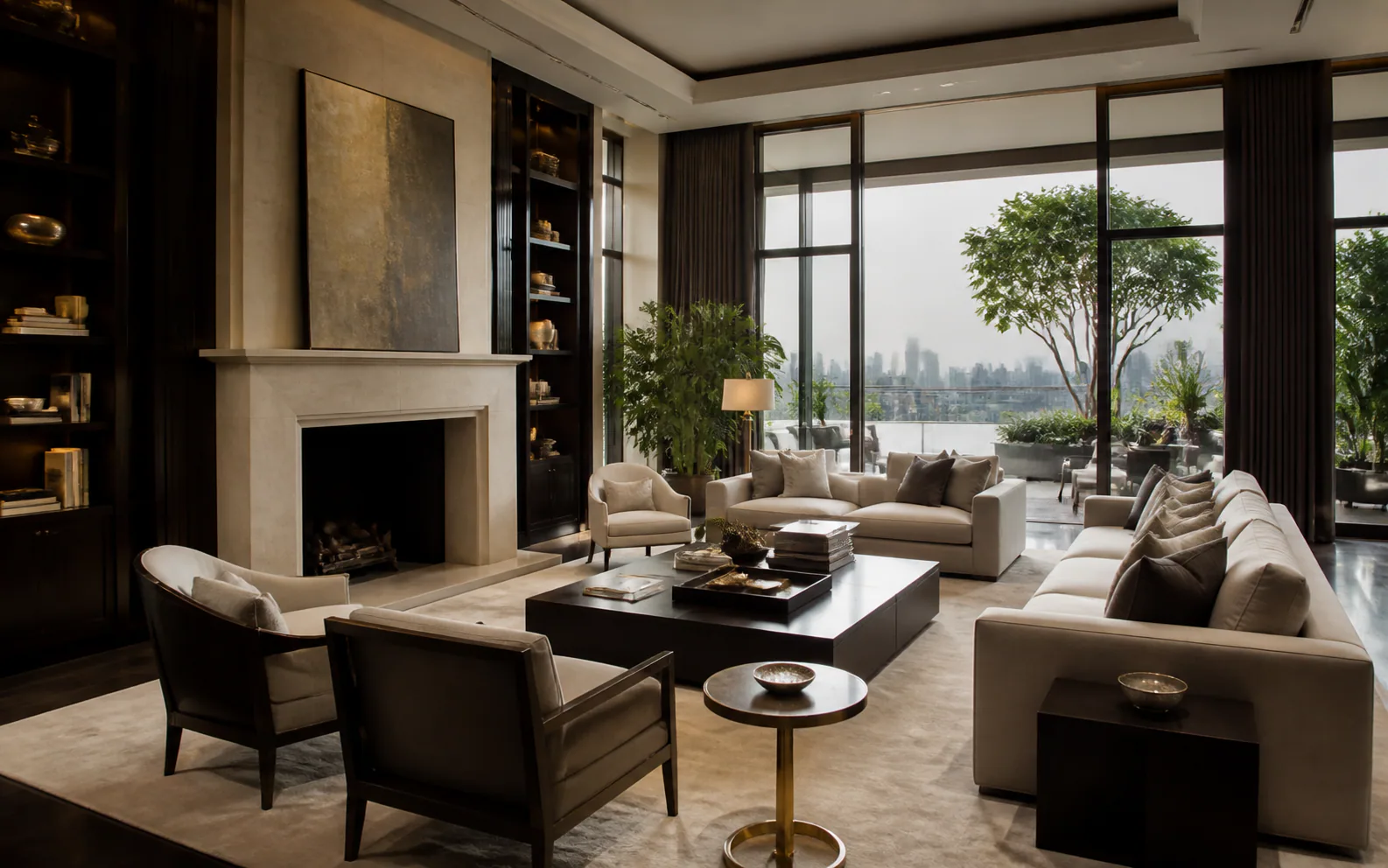 Mansion Residences formal salon