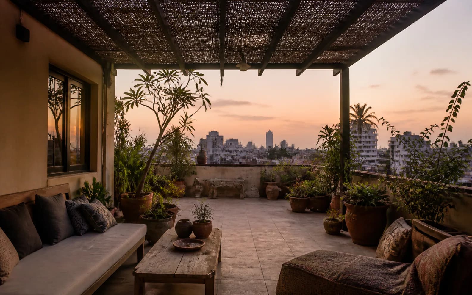 The Townhouse roof terrace