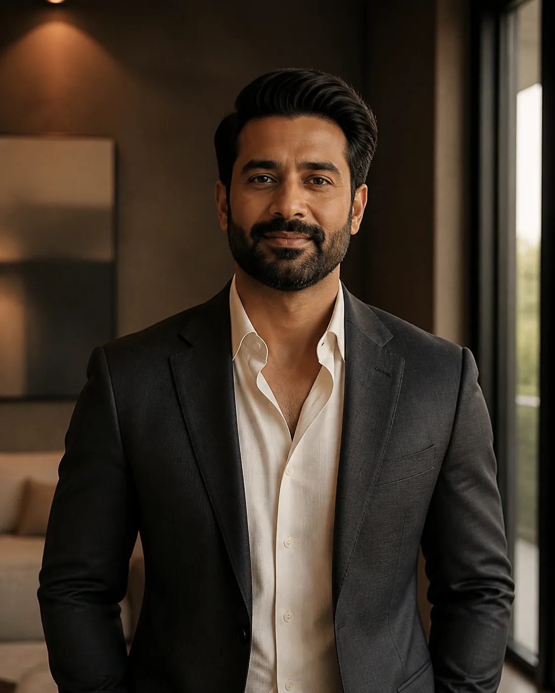 Illustrative portrait of advisor Aryan Mehta