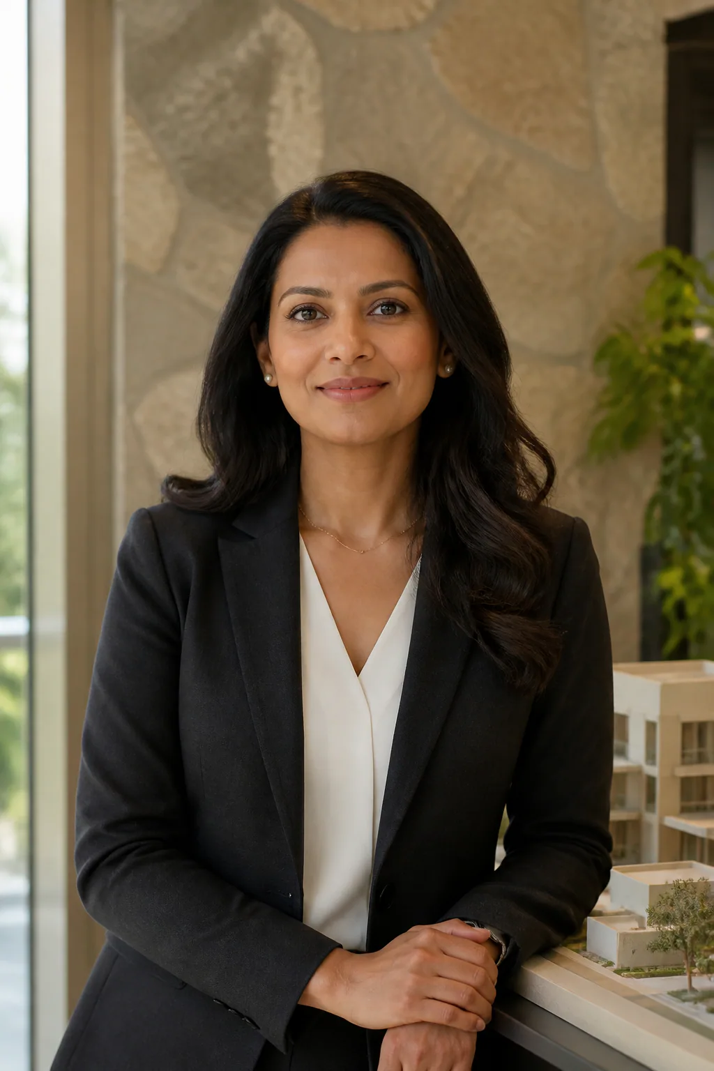 Illustrative portrait of advisor Priya Rajan